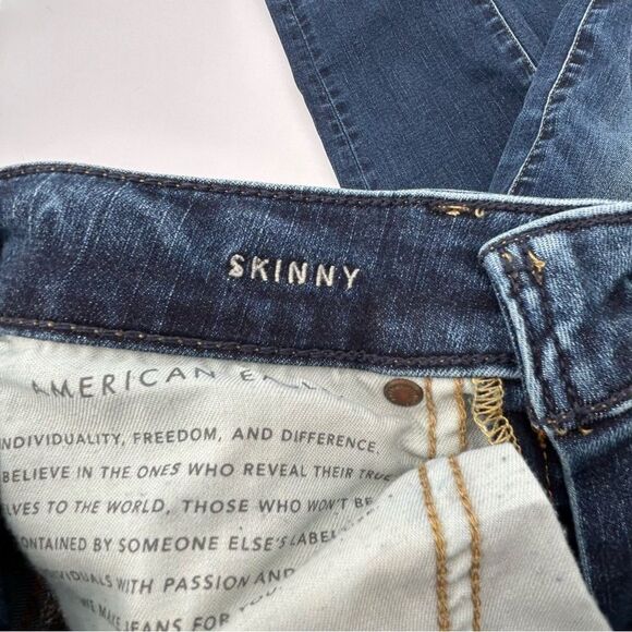 American Eagle men’s skinny stretch jeans size 28x30 - Picture 6 of 7
